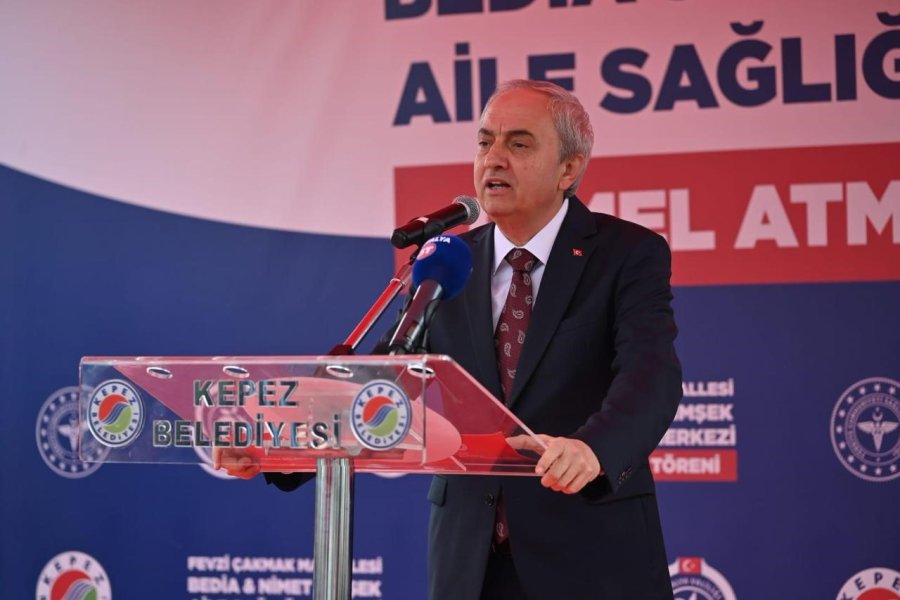 Kepez’e Bir Günde İkinci Sağlık Yatırımı