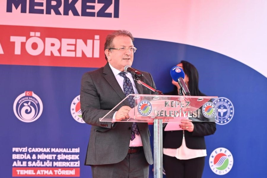 Kepez’e Bir Günde İkinci Sağlık Yatırımı