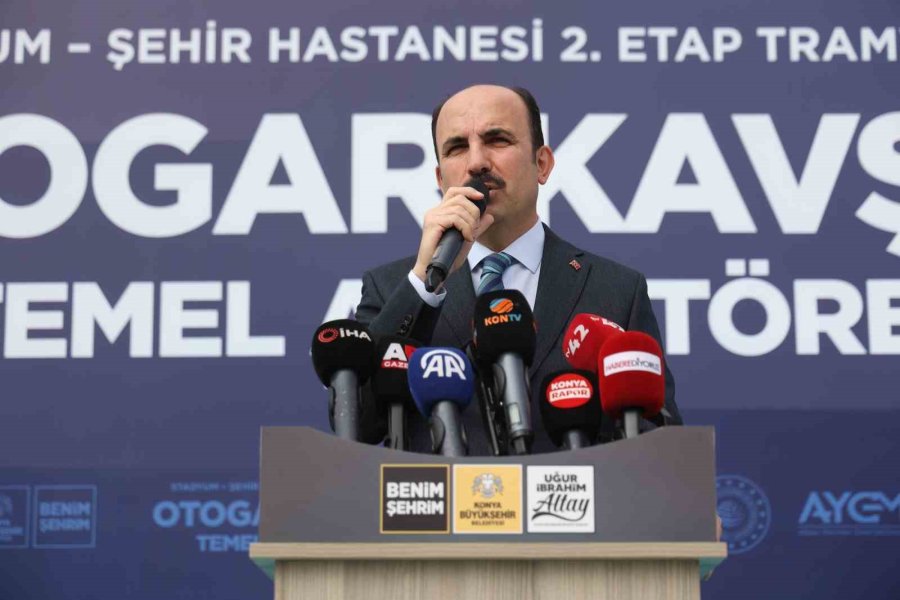 Konya’da Otogar Kavşağı’nın Temeli Atıldı