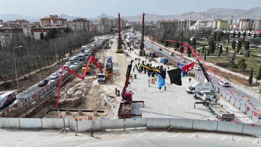 Konya’da Otogar Kavşağı’nın Temeli Atıldı