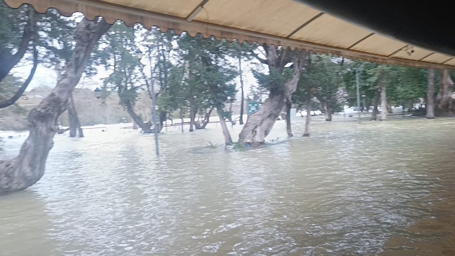 Manavgat Irmağı’nda Su Debisi Yükseldi, İşletmeleri Su Bastı