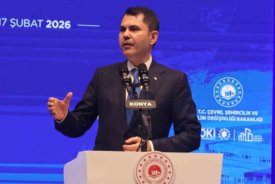 Bakan Kurum: "biz Lafla Değil, Eserle Konuşuyoruz"