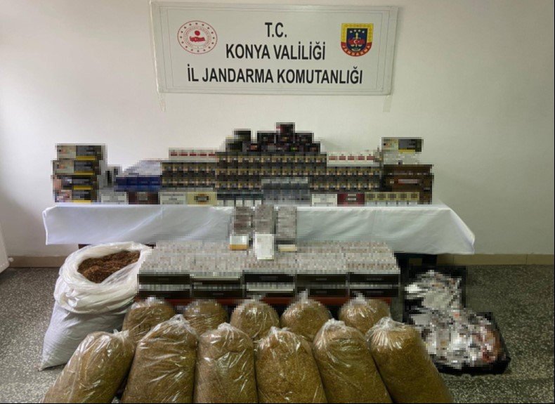 Jandarmadan Tütün Kaçaklarına Operasyon