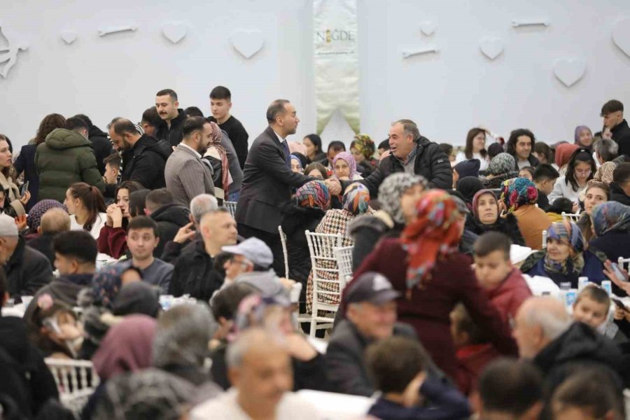 Niğde’de Ramazan Bereketi Mahalle Sofralarında Yaşanacak