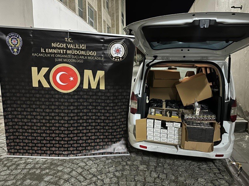 Niğde’de Kaçak Tütün Operasyonu: 2 Şüpheli Yakalandı