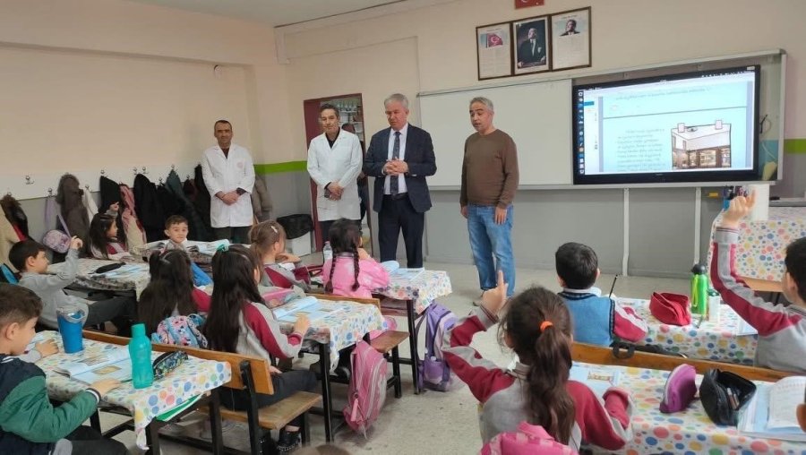 Aksaray İl Milli Eğitim Müdürü Alpaslan Okulları Denetledi