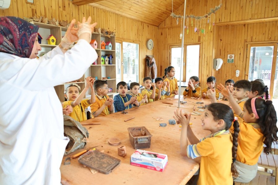 Karatay Tabiat Mektebi’nde Eğitimler Dolu Dolu Sürüyor
