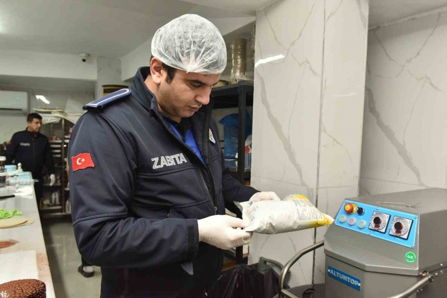 Kepez’de Ramazan Öncesi Tatlı Üretim Ve Satışı Denetimi