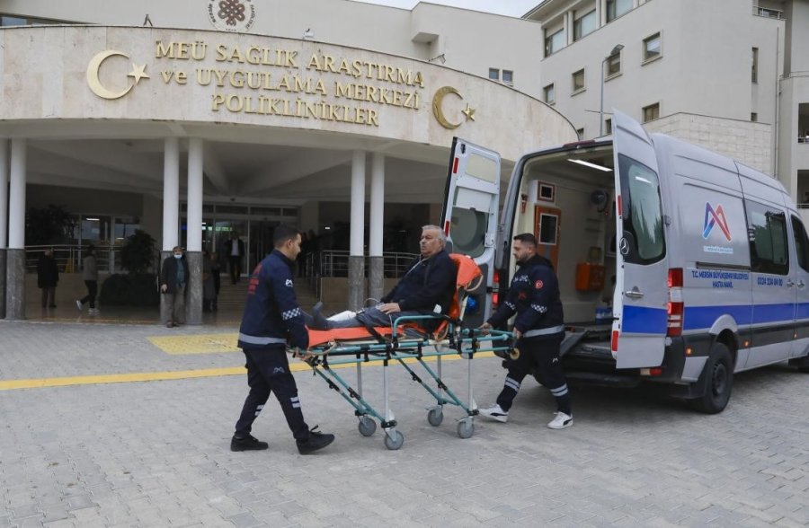 Mersin’de Ücretsiz Hasta Nakil Ambulansı Hizmeti 85 Bin Hastaya Ulaştı