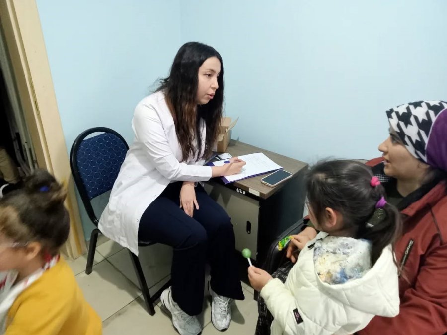 Mobil Sağlıklı Hayat Timi Bademdere’de Hizmet Verdi