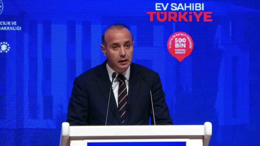 500 Bin Sosyal Konut Projesi Kapsamında Mersin’de 8 Bin 190 Hak Sahibi Belirlendi