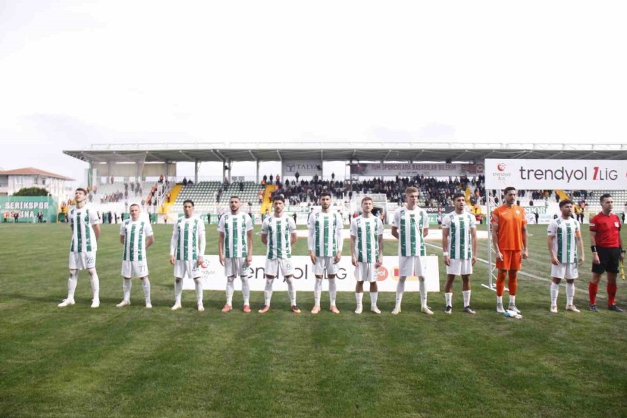 Trendyol 1. Lig : Serikspor: 2 - Çorum Fk: 3