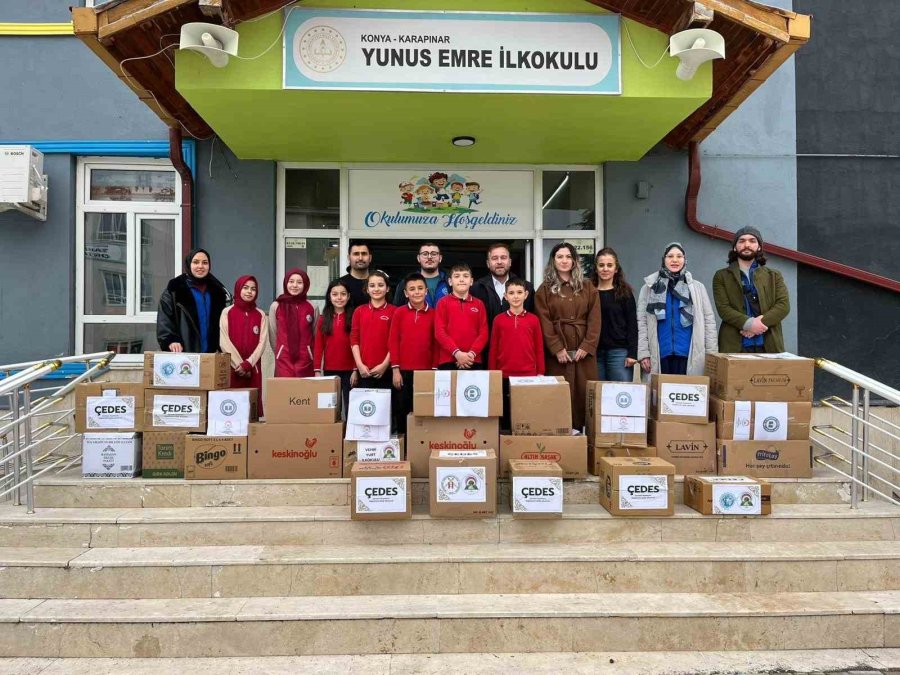 Karapınar’da Üç Okuldan Ramazan’da Anlamlı Dayanışma