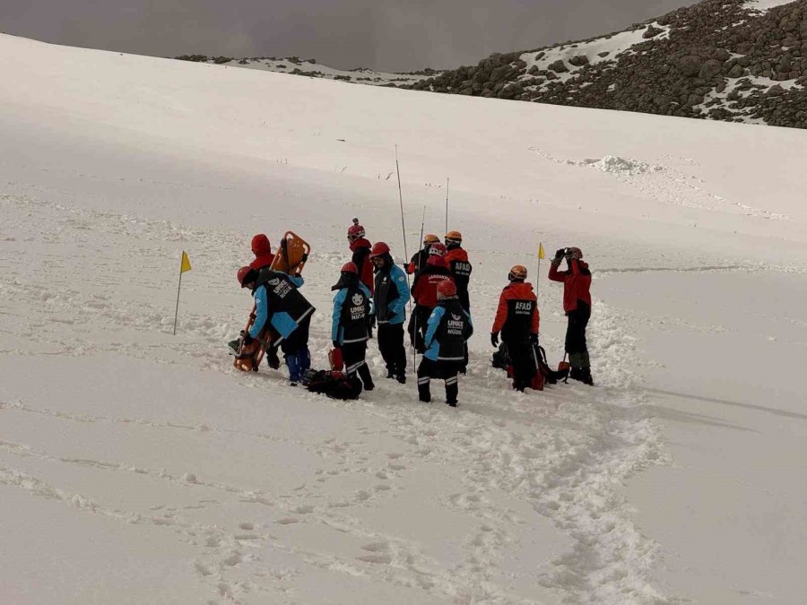 Niğde’de Çığ Tatbikatı Gerçekleştirildi