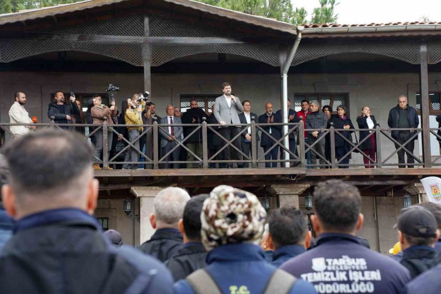 Tarsus Belediyesinde Personele Yüzde 32 Zam