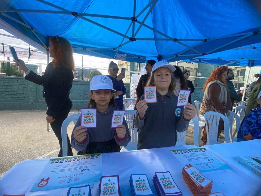 Aksu’da Öğrenciler ‘sağlık Elçisi’ Belgelerini Aldı