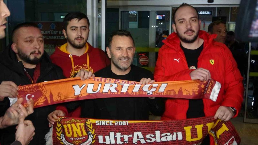 Galatasaray Kafilesi Konya’ya Geldi