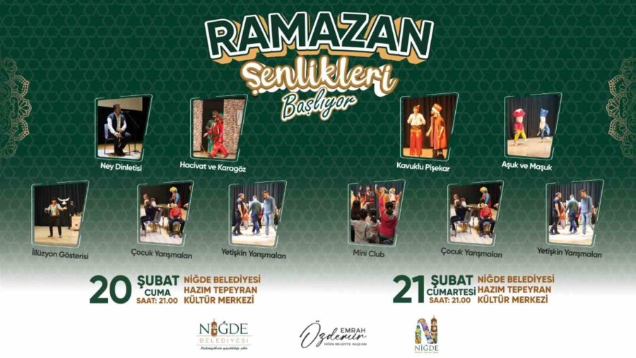 Niğde’de Ramazan Coşkusu Başladı