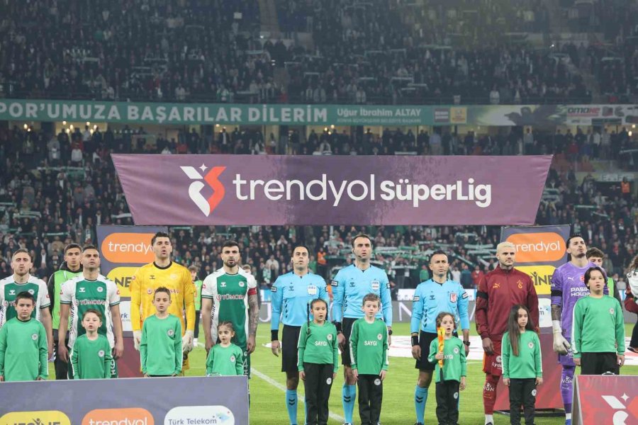 Trendyol Süper Lig: Konyaspor: 0 - Galatasaray: 0 (maç Devam Ediyor)
