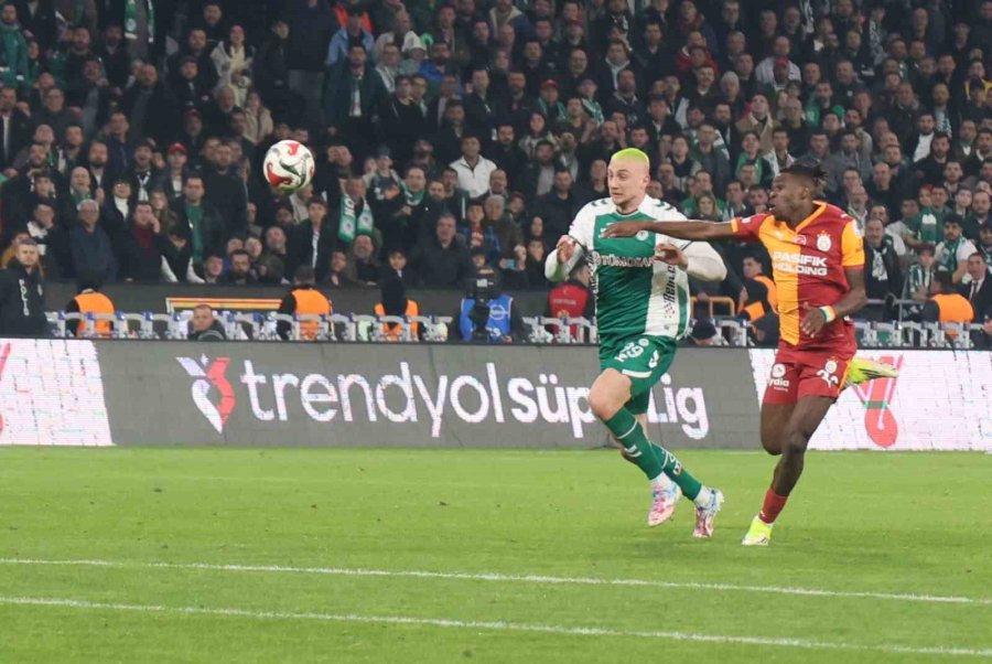 Trendyol Süper Lig: Konyaspor: 2 - Galatasaray: 0 (maç Sonucu)
