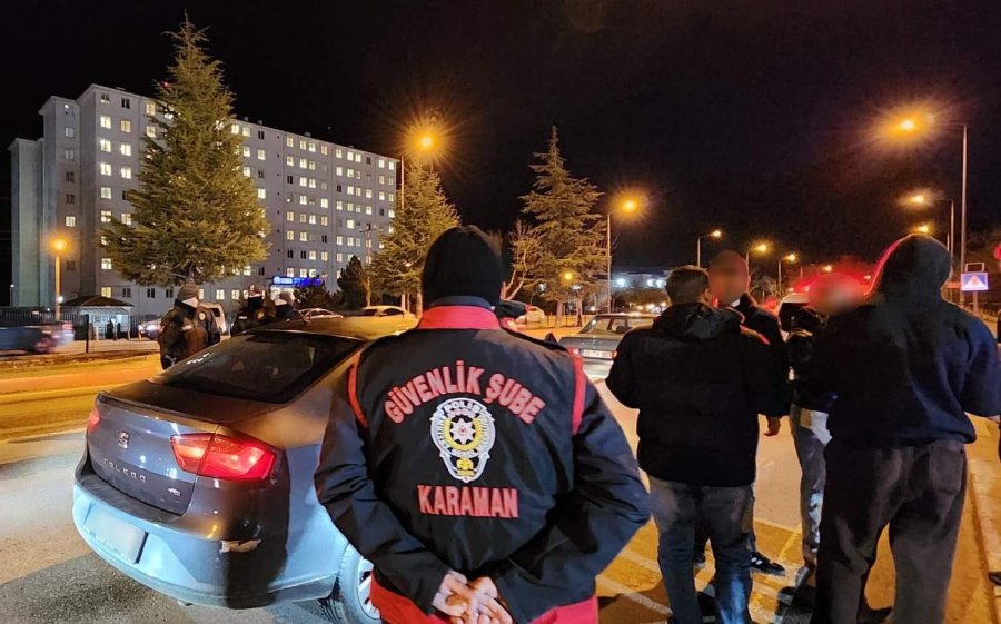 Karaman’da Silah Ve Uyuşturucu Ele Geçirildi: 5 Tutuklama