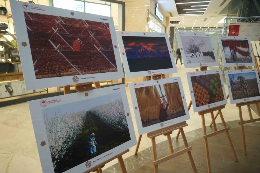 Niğde’de ’15. Tarım Orman Ve İnsan’ Fotoğraf Sergisi Açıldı