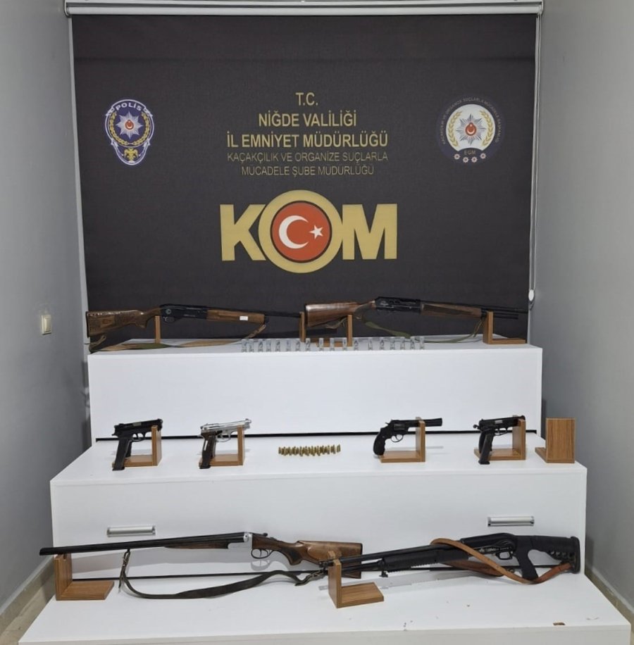 Niğde’de Bir Haftada 182 Şahıs Hakkında İşlem Yapıldı