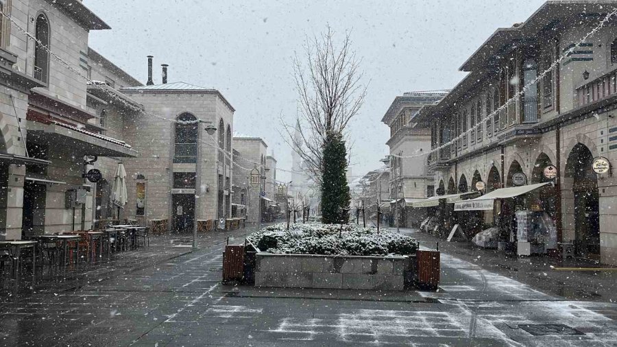 Konya’da Kar Sürprizi