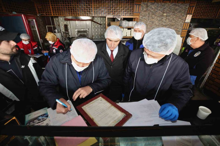 Meram Zabıtası’ndan Ramazan’da İşletmelere Sıkı Denetim