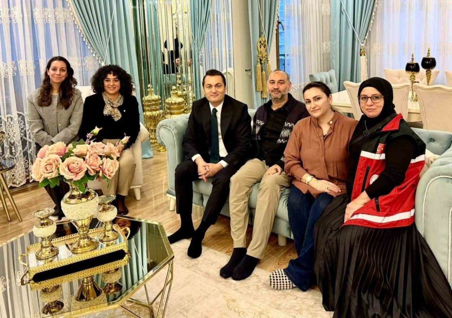 Alanya Kaymakamı Öztürk’ten Gazilere Anlamlı Ziyaret