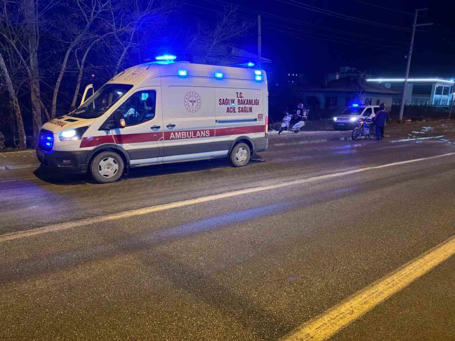 Ereğli’de Motosiklet Kazası: 1 Yaralı