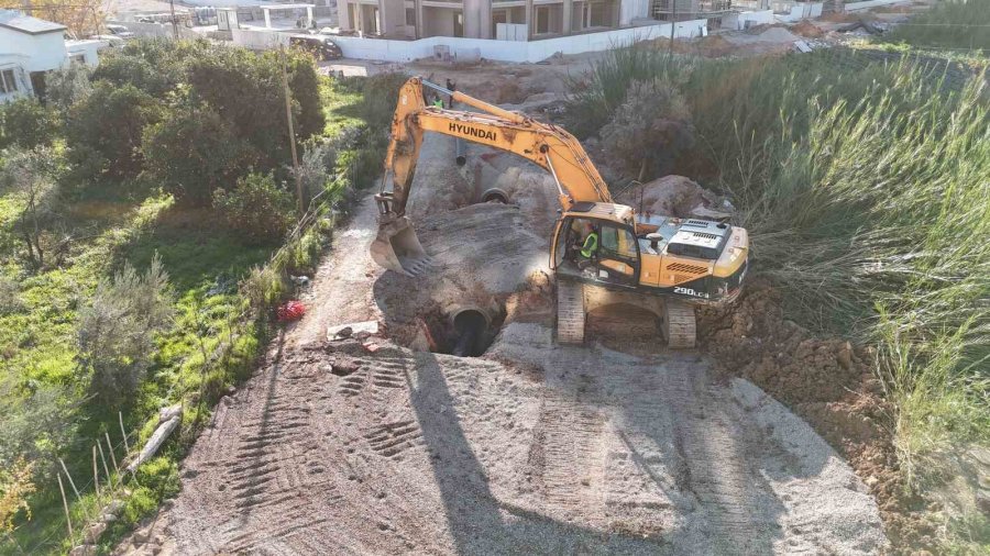 Konyaaltı’na Asat’tan 60 Milyon Tl’lik Yağmursuyu Yatırımı