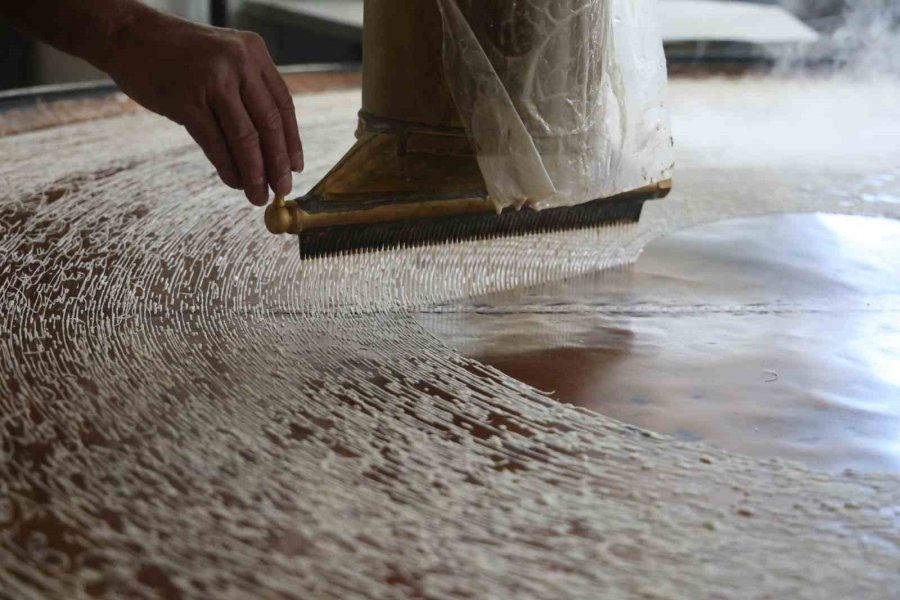 45 Yıllık Bakır Ocakta Geleneksel Tel Kadayıf