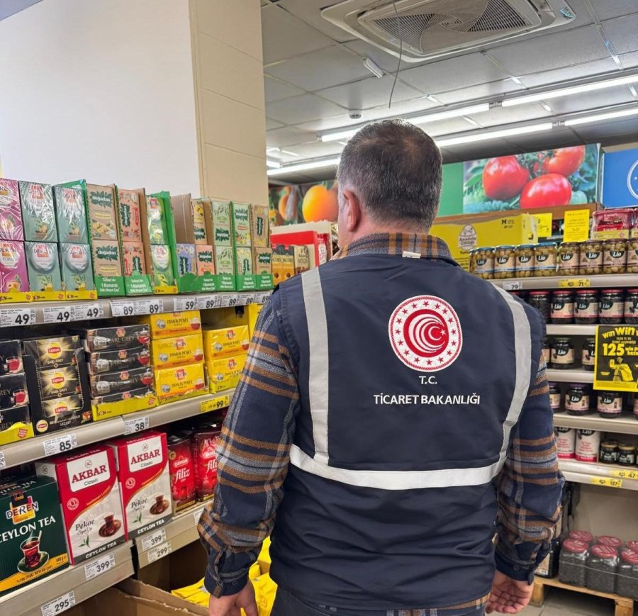 Mersin’de 829 Firmaya Tüketici Denetimi