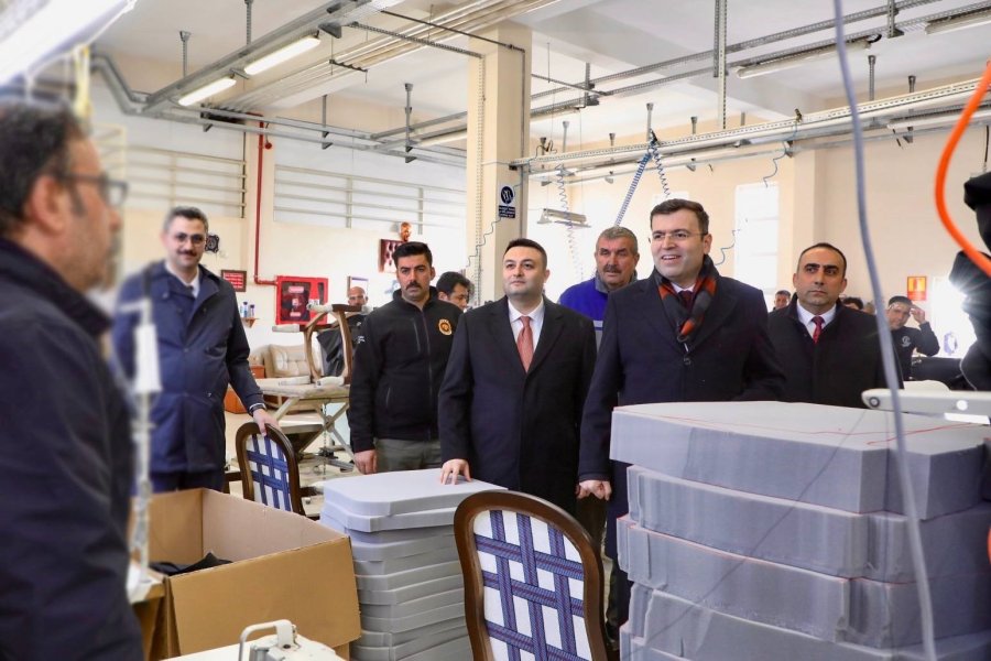 Vali Nedim Akmeşe’den Niğde Açık Ceza İnfaz Kurumu’na Ziyaret