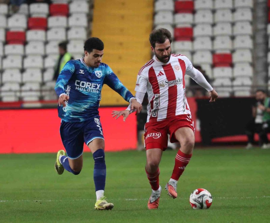 Ziraat Türkiye Kupası: Antalyaspor: 0 - Samsunspor: 0 (ilk Yarı)