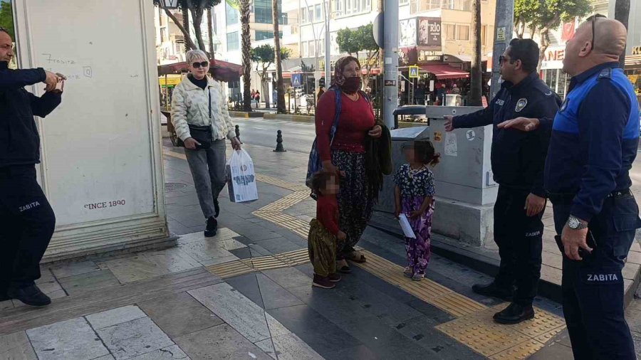 Zabıtaya Dilenirken Yakalanan Dilenci, ‘yetişin Taciz Ediyorlar’ Diyerek Kaçmaya Çalıştı