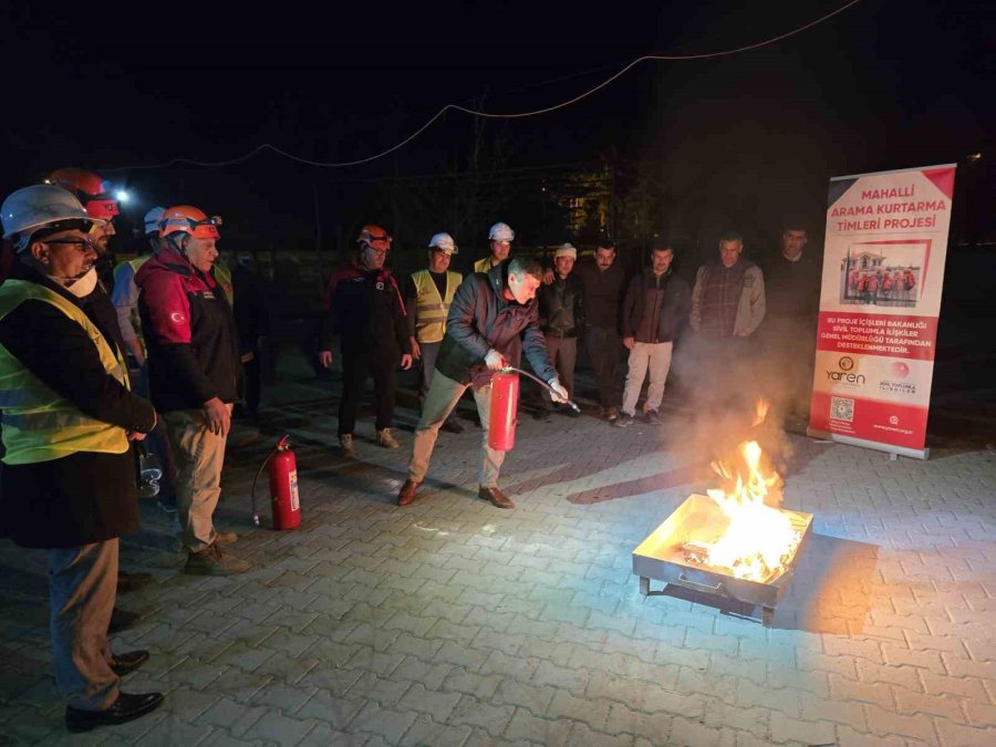 Akşehir’de Mak Projesi Kapsamında Afet Bilinci Eğitimleri Sürüyor