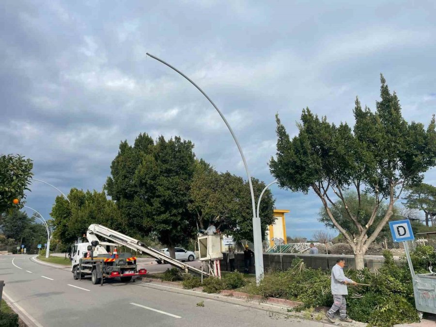 Büyükşehir’den Kemer’de Peyzaj Düzenlenesi