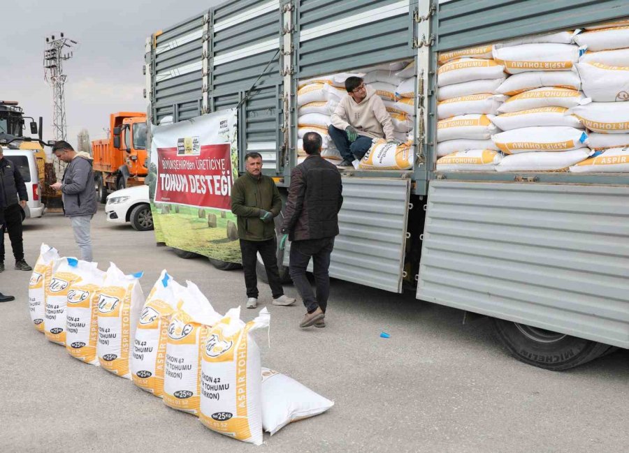 Başkan Altay: "yüzde 50 Hibeli Aspir Tohumu Desteğimiz Çiftçimiz İçin Bereketli Olsun"