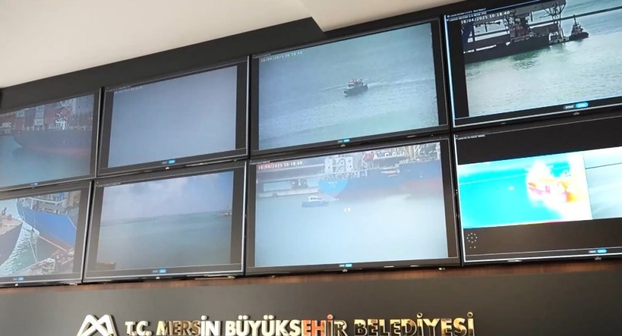Mersin’de Denizi Kirleten Gemiye 13 Milyon Tl Ceza Kesildi, Gemi Rıhtıma Bağlandı