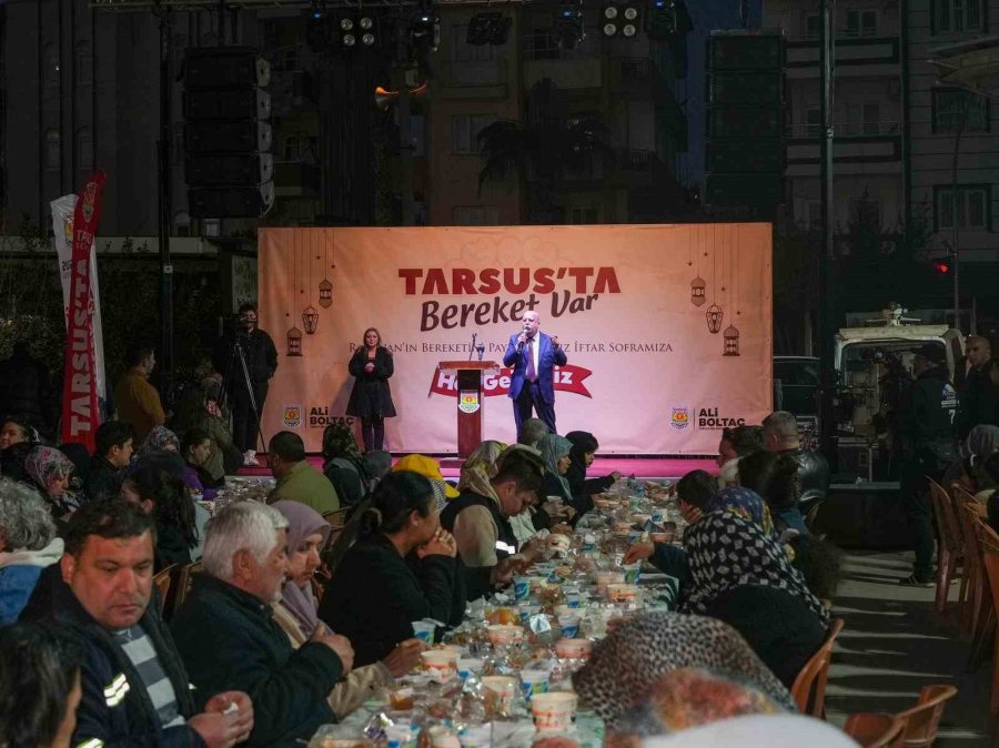 Tarsus’ta İftar Sofrasında Kardeşlik Buluşması