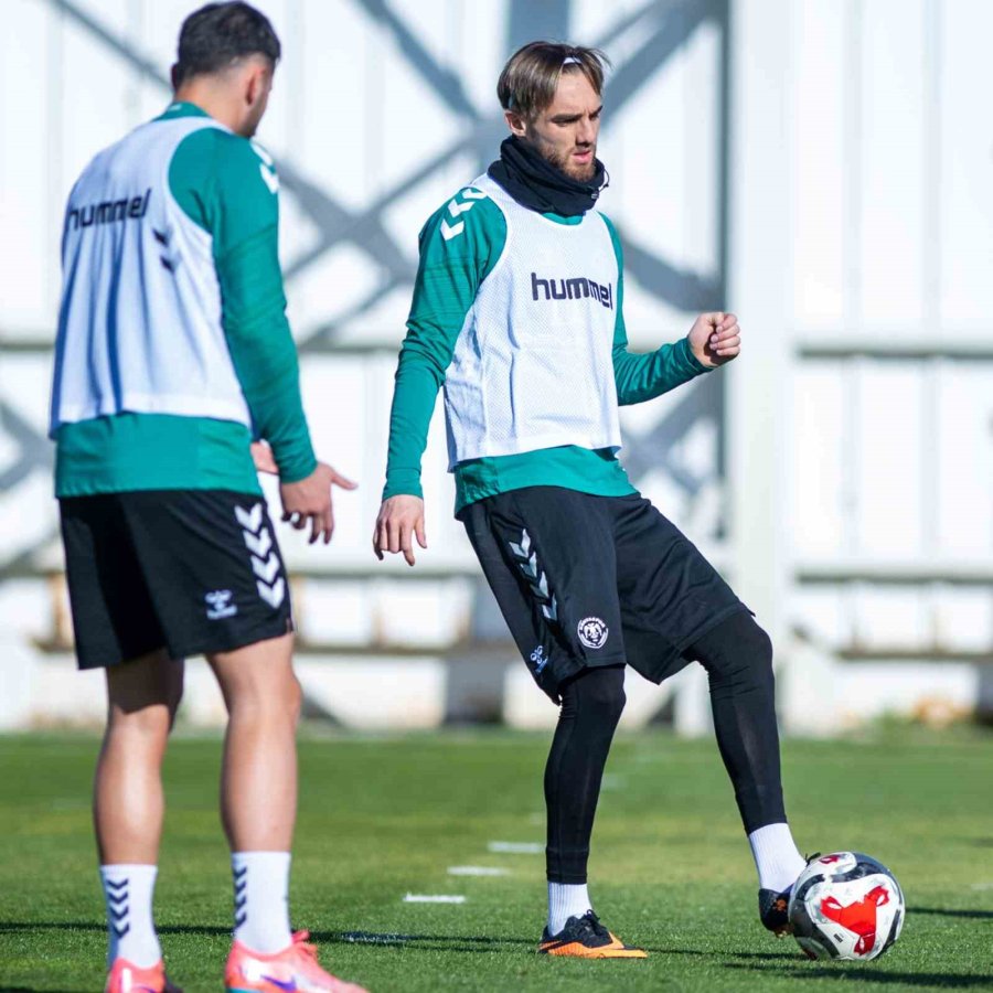 Konyaspor, Kocaelispor Maçı Hazırlıklarına Devam Ediyor