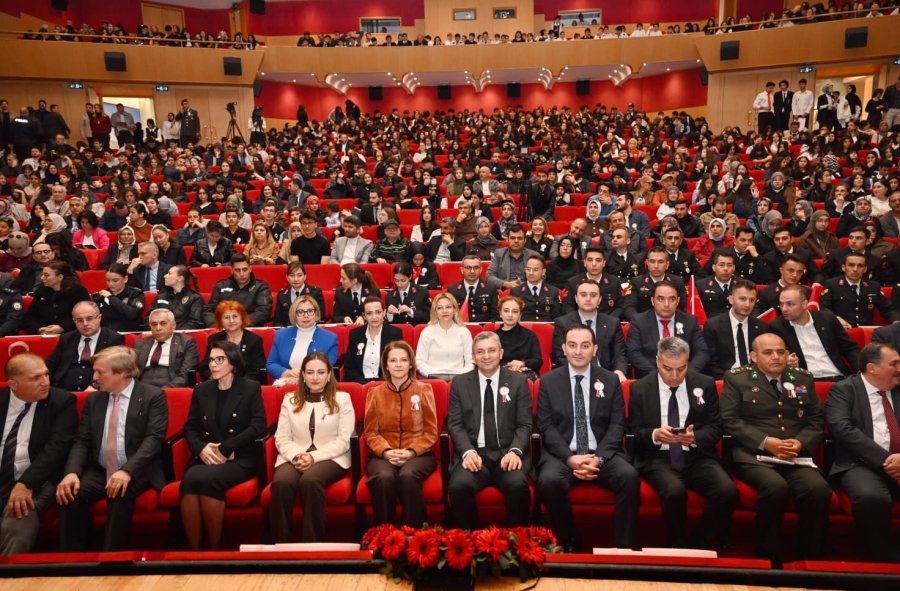Antalya’da İstiklal Marşı’nın Kabulü Kutlandı