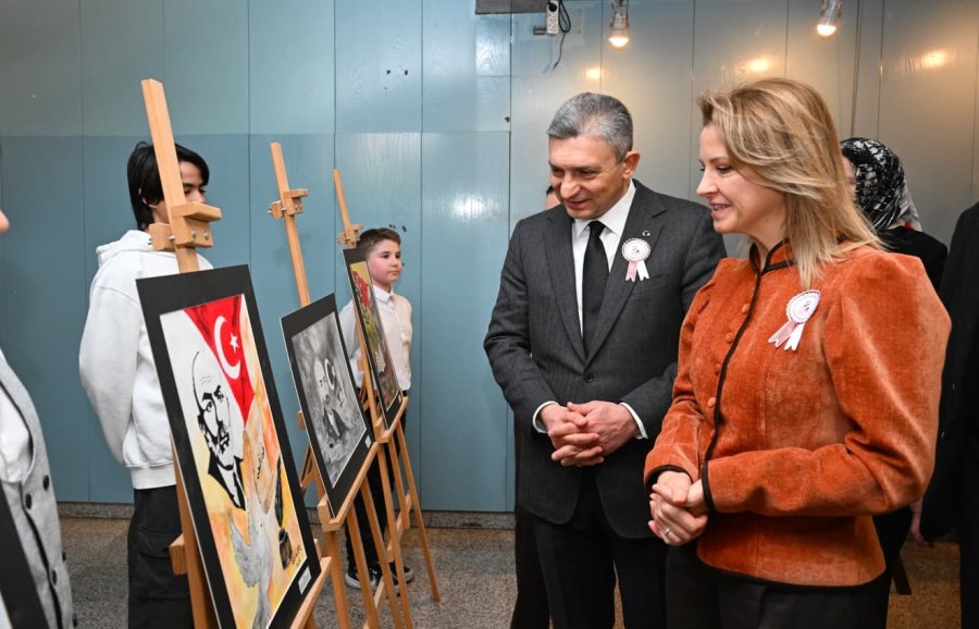Antalya’da İstiklal Marşı’nın Kabulü Kutlandı