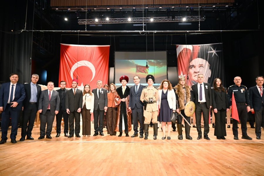 Antalya’da İstiklal Marşı’nın Kabulü Kutlandı