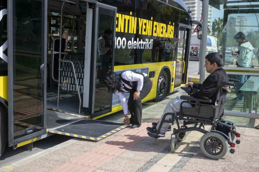 Mersin’de Özel Bireyler İçin ‘engelsiz Ulaşım’ Uygulaması Hayata Geçirildi