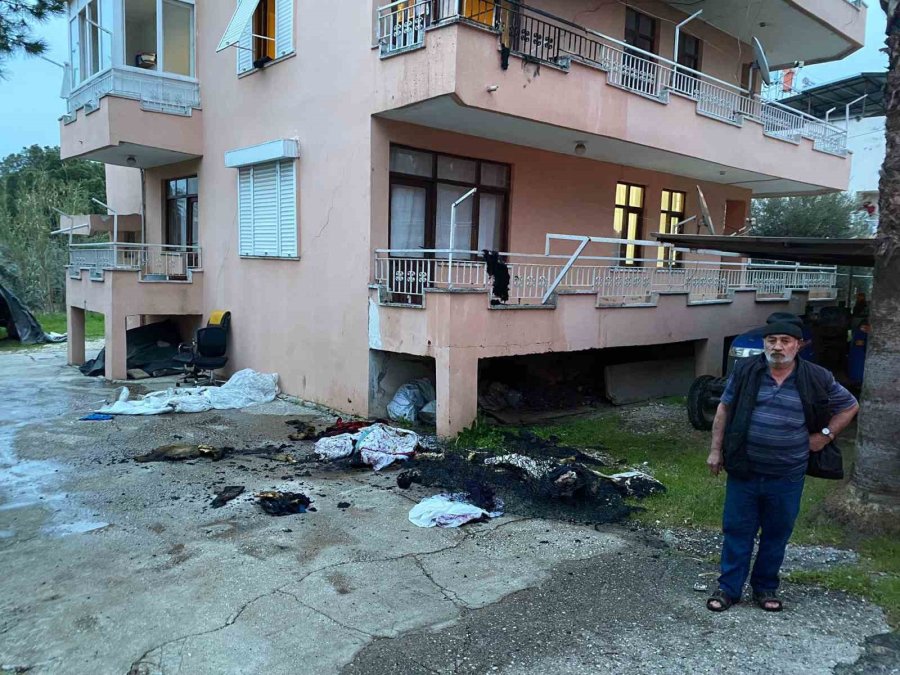 Apartman Dairesinde Yangın: 1 Kişi Dumandan Etkilendi