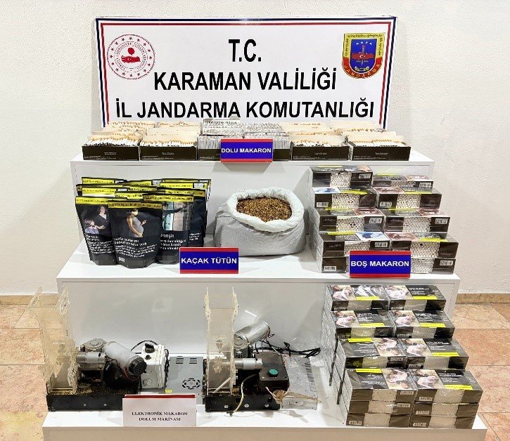 Karaman’da Kaçak Alkol Ele Geçirildi