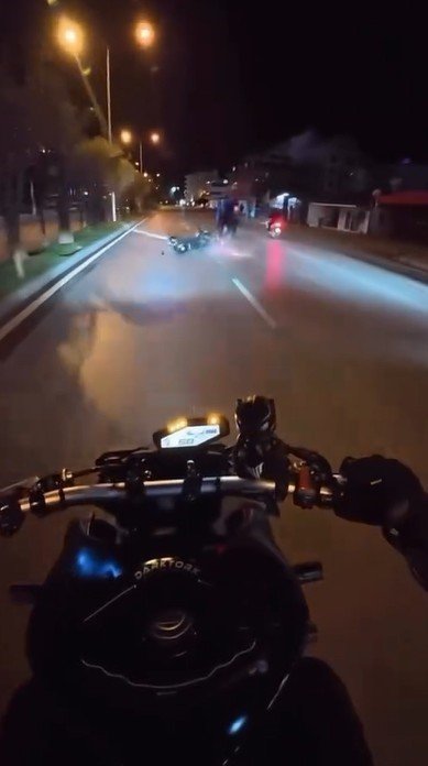 Alanya’da Tek Teker Kazasında Faciadan Dönüldü